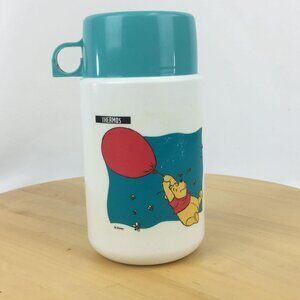 Disney Winnie The Pooh Lunchbox Thermos Vintage Model #3700